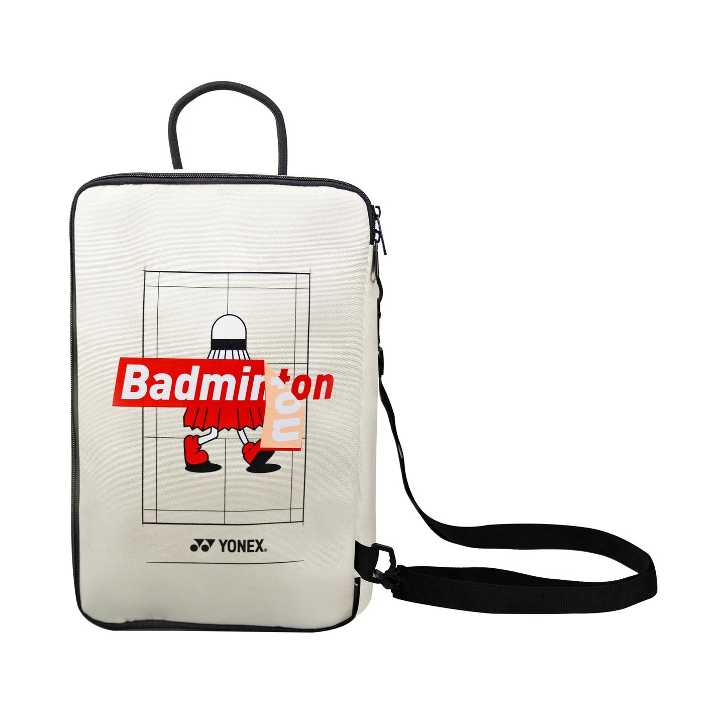 YONEX SLING SHOES BAG # SVR-Q014-0024-SHOEBAG-S BLACK