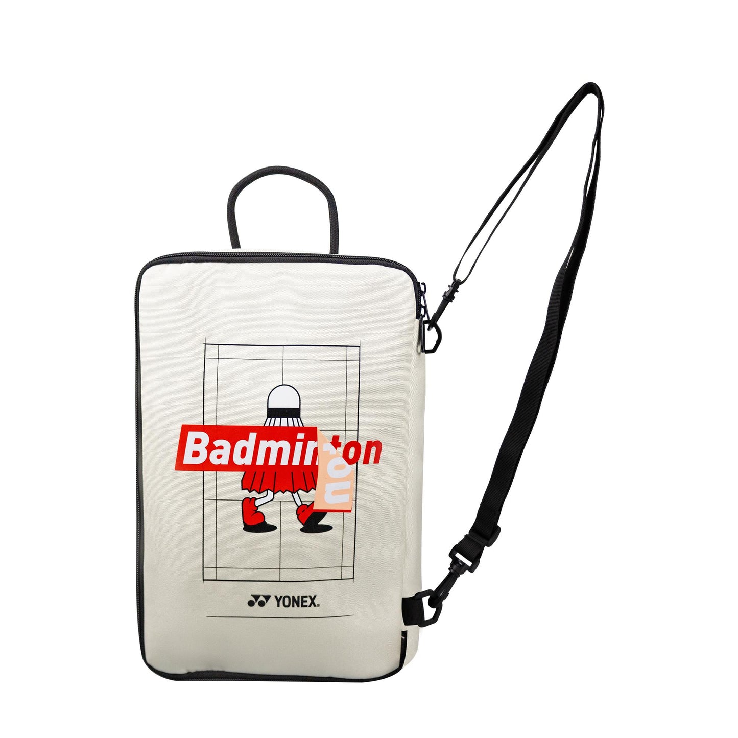 YONEX SLING SHOES BAG # SVR-Q014-0024-SHOEBAG-S BLACK