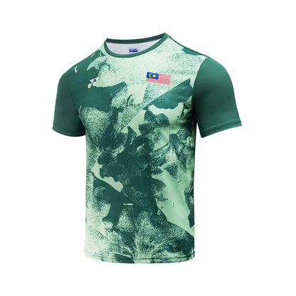 YONEX MENS R-NECK TEE # RM-H036-2799-MYOPN24-S ANTIQUE GREEN