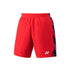 YONEX MEN'S KNIT SHORTS # 15173EX CRYSTAL RED 2XL