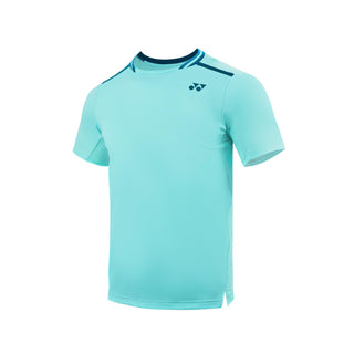 YONEX MEN'S TENNIS CREW NECK SHIRT # 10559EX BLUE GREEN 2XL