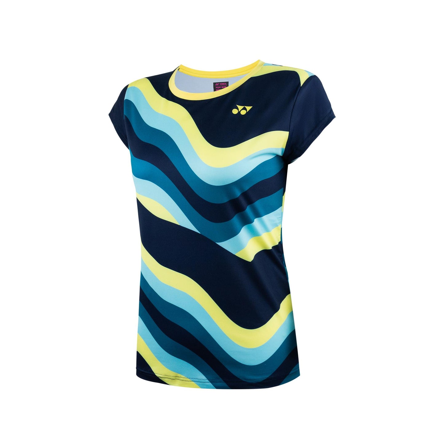 YONEX WOMEN'S TENNIS CREW NECK SHIRT # 20755EX INDIGO MARINE