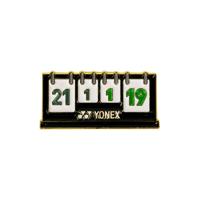 YONEX BAG ENAMEL PIN # SVR-T056-0014-BGPIN-S SCOREBOARD