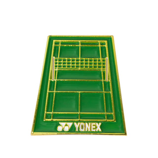 YONEX BAG ENAMEL PIN # SVR-T056-0013-BGPIN-S BADMINTON RACKE