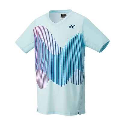 YONEX MEN'S TENNIS CREW NECK SHIRT # 10562EX CRYSTAL BLUE 2X