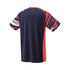 YONEX MEN'S BADMINTON CREW NECK SHIRT # 10577EX NAVY/BLUE 2X
