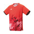 YONEX MEN'S BADMINTON CREW NECK SHIRT # 10581EX FLASH ORANGE