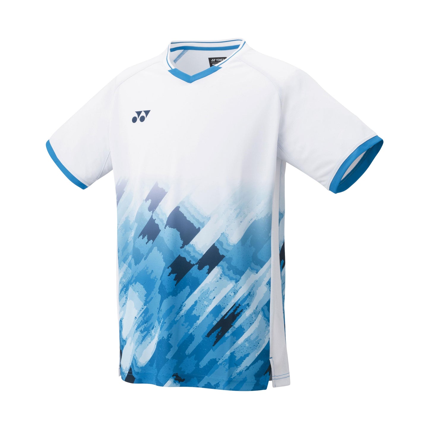 YONEX MEN'S BADMINTON CREW NECK SHIRT # 10581EX FLASH ORANGE