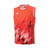 YONEX MEN'S SLEEVELESS TOP # 10582EX FLASH ORANGE 2XL