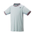 YONEX MEN'S BADMINTON CREW NECK SHIRT # 10578EX CRYSTAL BLUE