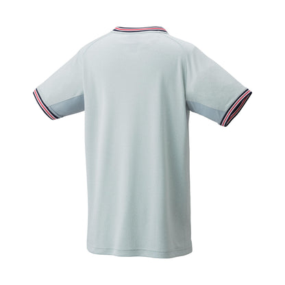 YONEX MEN'S BADMINTON CREW NECK SHIRT # 10578EX CRYSTAL BLUE