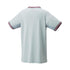 YONEX MEN'S BADMINTON CREW NECK SHIRT # 10578EX CRYSTAL BLUE