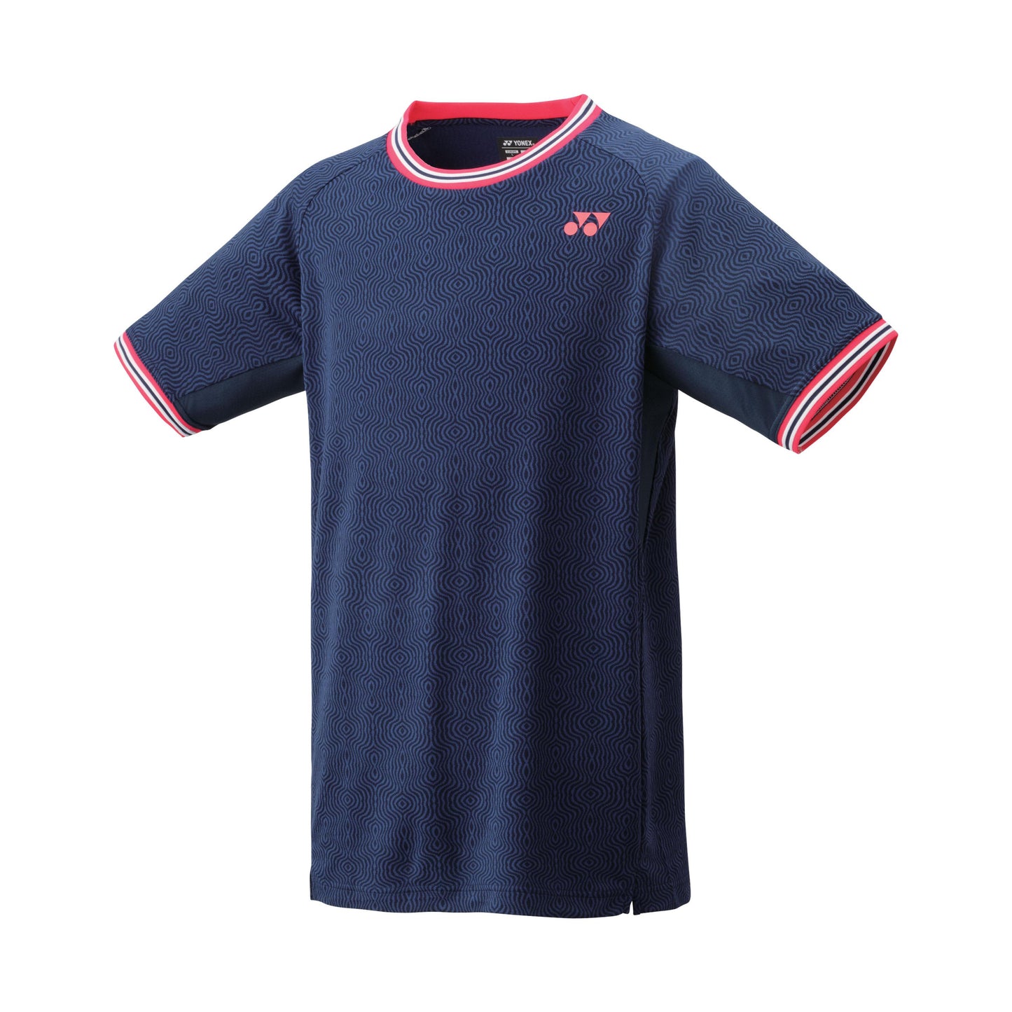 YONEX MEN'S BADMINTON CREW NECK SHIRT # 10578EX CRYSTAL BLUE