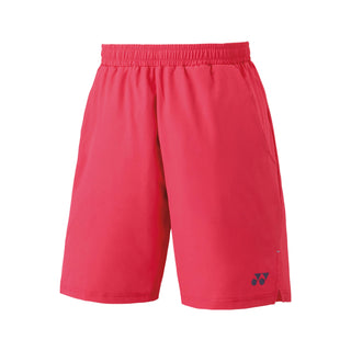YONEX MEN'S TENNIS SHORTS # 15165EX GERANIUM PINK 2XL