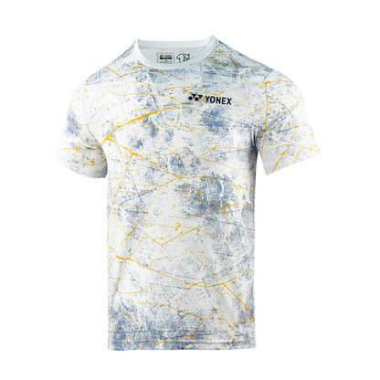 YONEX JUNIOR ROUND NECK T-SHIRT # RJ-S092-2666-ESS-S DEEP DE