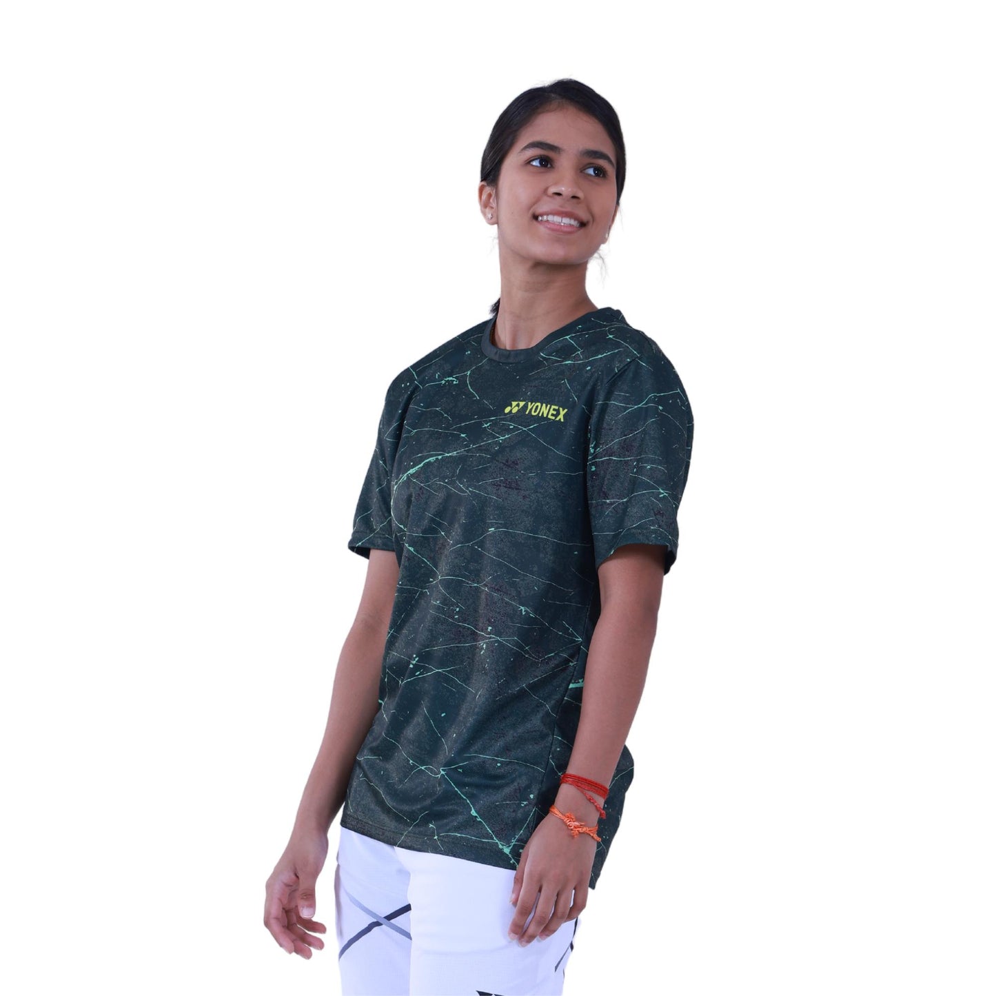 YONEX MENS ROUND NECK T-SHIRT # RM-S092-2666-ESS-S DEEP DEPT