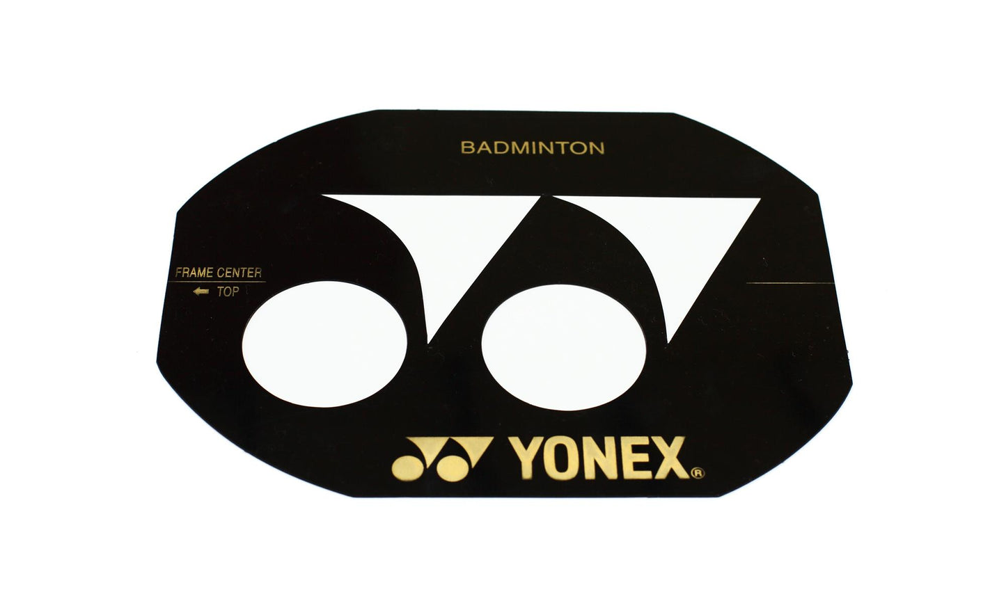 YONEX STENCIL CARD #AC 418 ZZZZZZ ZZZZ ZZZZZZ ZZZZ