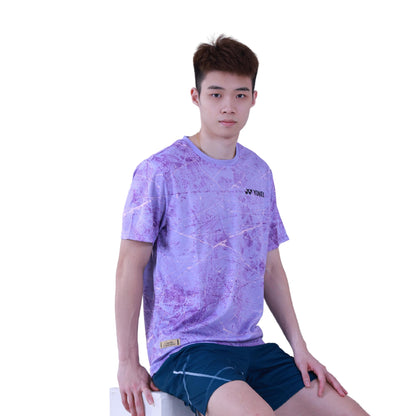 YONEX MENS ROUND NECK T-SHIRT # RM-S092-2666-ESS-S DEEP DEPT