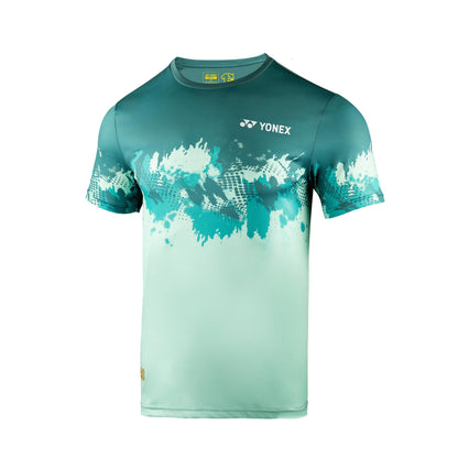 YONEX MEN'S ROUND NECK T-SHIRT # RM-S092-2667-ESS-S ANTIQUE