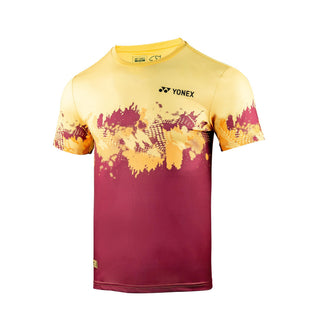 YONEX MEN'S ROUND NECK T-SHIRT # RM-S092-2667-ESS-S ANTIQUE
