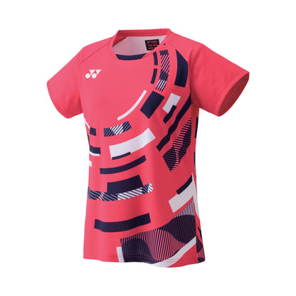 YONEX WOMEN'S BADMINTON CREW NECK SHIRT # 20780EX GERANIUM P