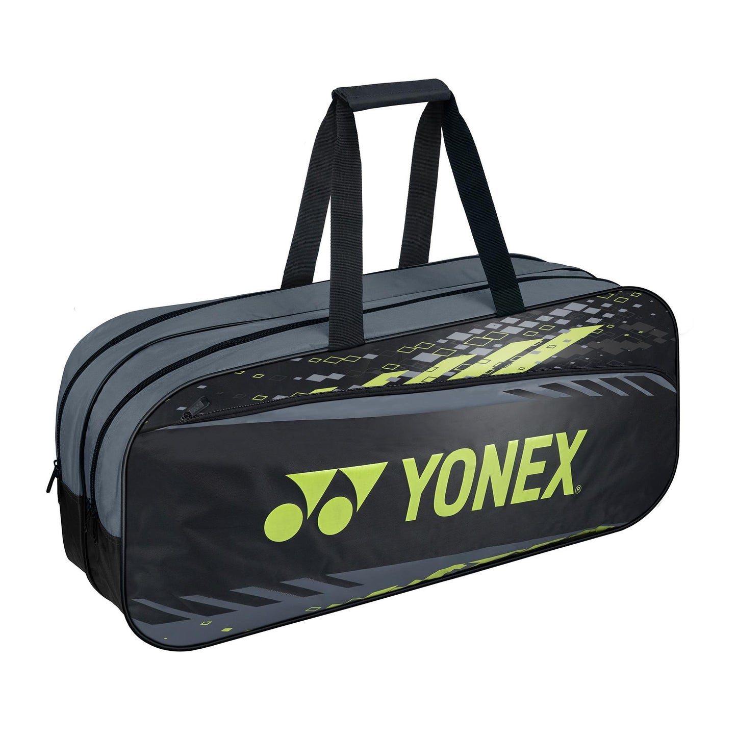 YONEX TOURNAMENT BAG # ACE1-Q014-2331-T02-S BLACK/LIGHT LIME