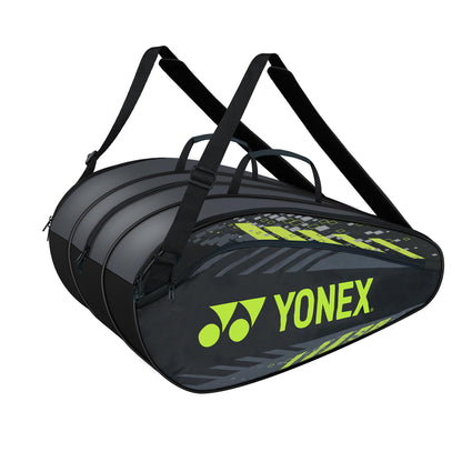 YONEX RACQUET BAG BT9 # ACE1-Q014-2329-T02-S BLACK/LIGHT LIM