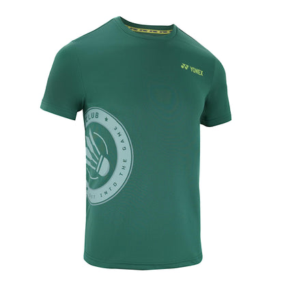 YONEX MEN'S ROUND NECK T-SHIRT # RM-S092-2509-CC6-23-S BLUIN