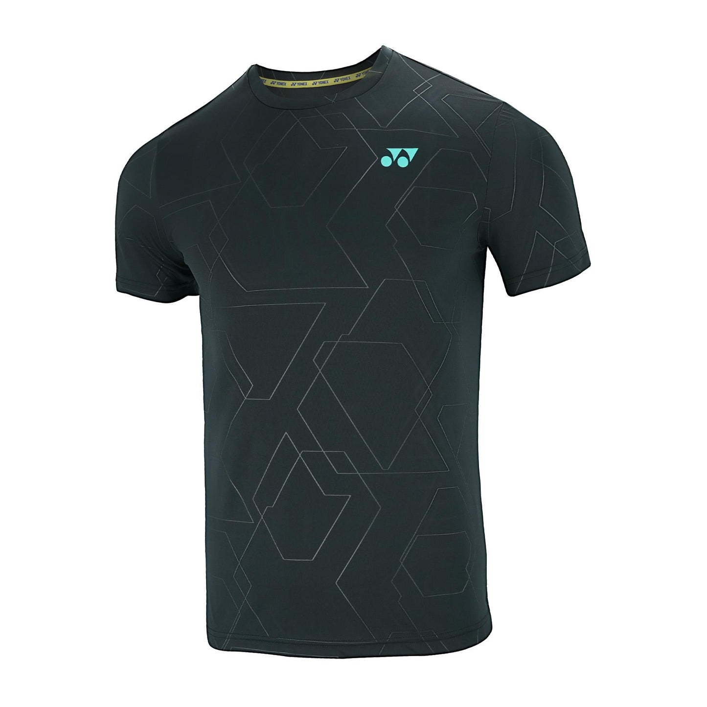 YONEX MEN'S ROUND NECK T-SHIRT # RM-S092-2516-CC6-23-S AMBER