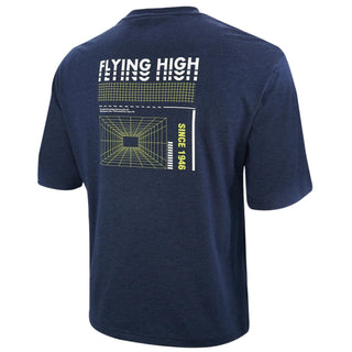YONEX MEN'S ROUND NECK T-SHIRT # RM-S092-2515-CC6-23-S BLUE