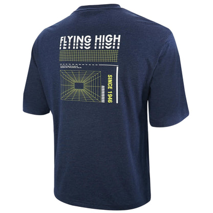 YONEX MEN'S ROUND NECK T-SHIRT # RM-S092-2515-CC6-23-S BLUE