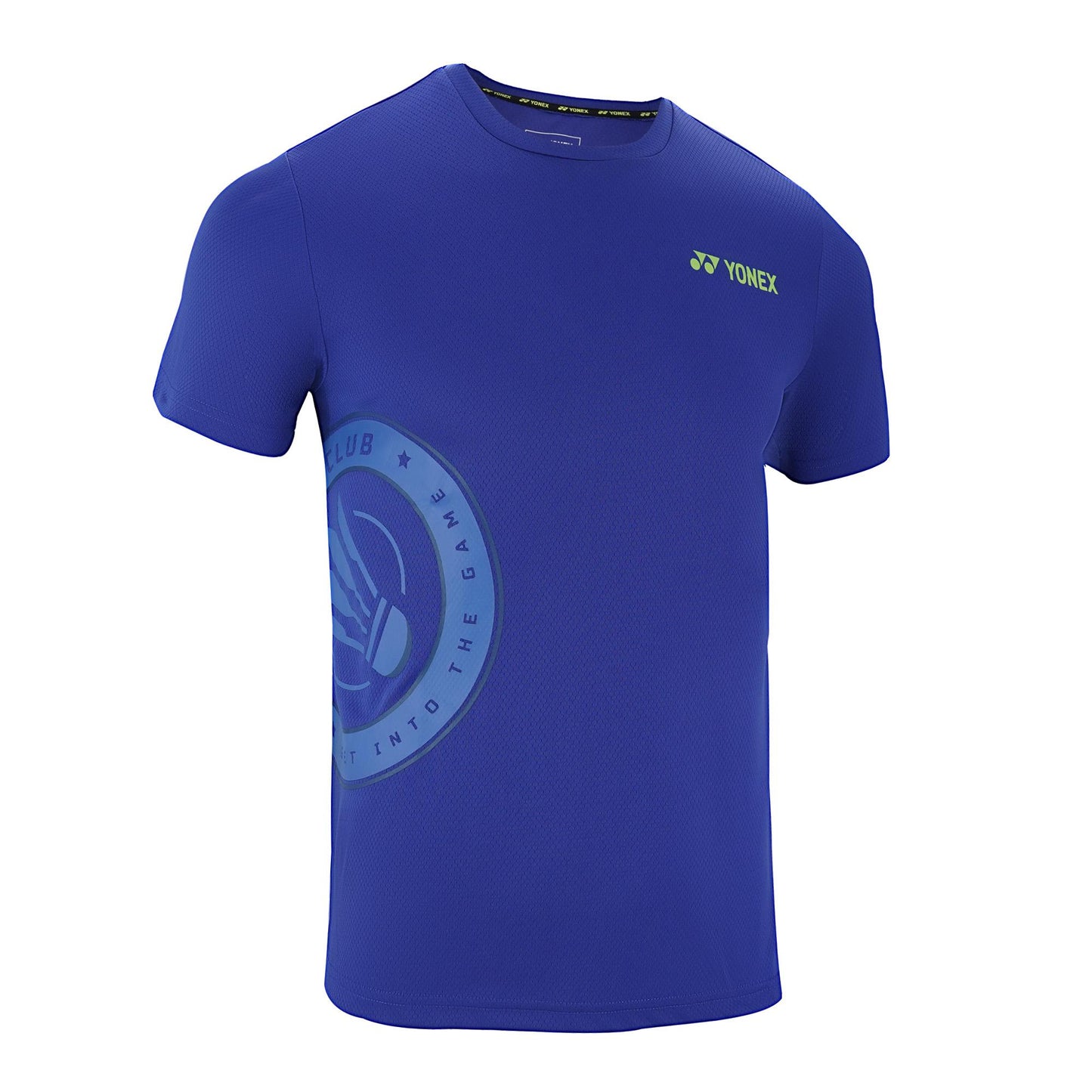 YONEX MEN'S ROUND NECK T-SHIRT # RM-S092-2509-CC6-23-S BLUIN