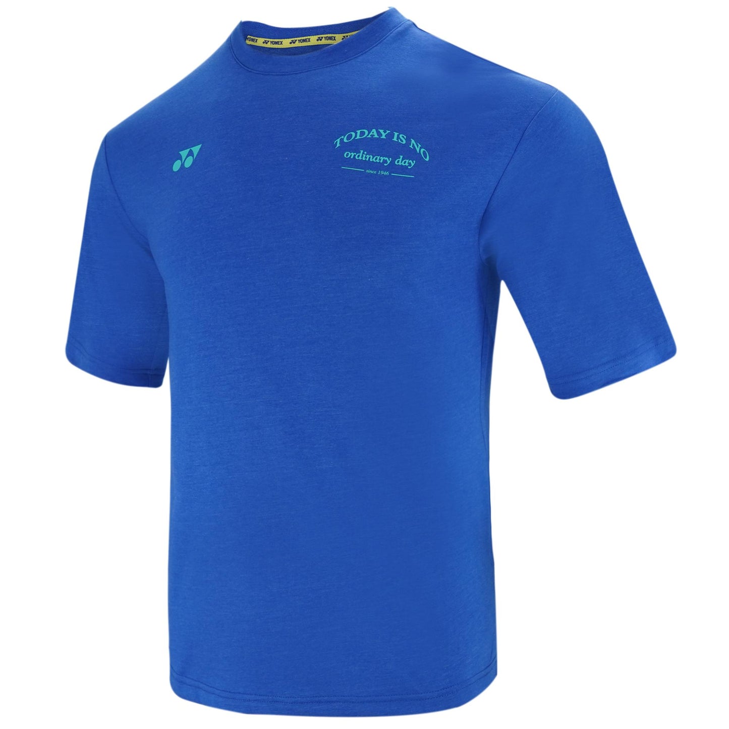 YONEX MEN'S ROUND NECK T-SHIRT # RM-S092-2514-CC6-23-S BLUE