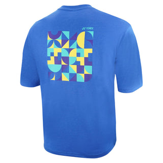 YONEX MEN'S ROUND NECK T-SHIRT # RM-S092-2514-CC6-23-S BLUE
