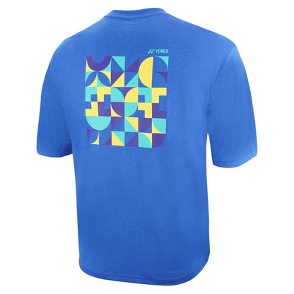 YONEX MEN'S ROUND NECK T-SHIRT # RM-S092-2514-CC6-23-S BLUE