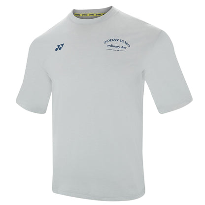 YONEX MEN'S ROUND NECK T-SHIRT # RM-S092-2514-CC6-23-S BLUE