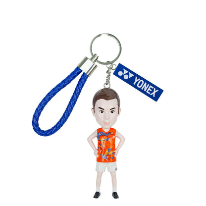 YONEX SOUVENIR PLAYER KEYCHAIN # SVR-N029-0038-KC-S AARON CH