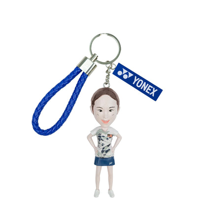 YONEX SOUVENIR PLAYER KEYCHAIN # SVR-N029-0038-KC-S AARON CH