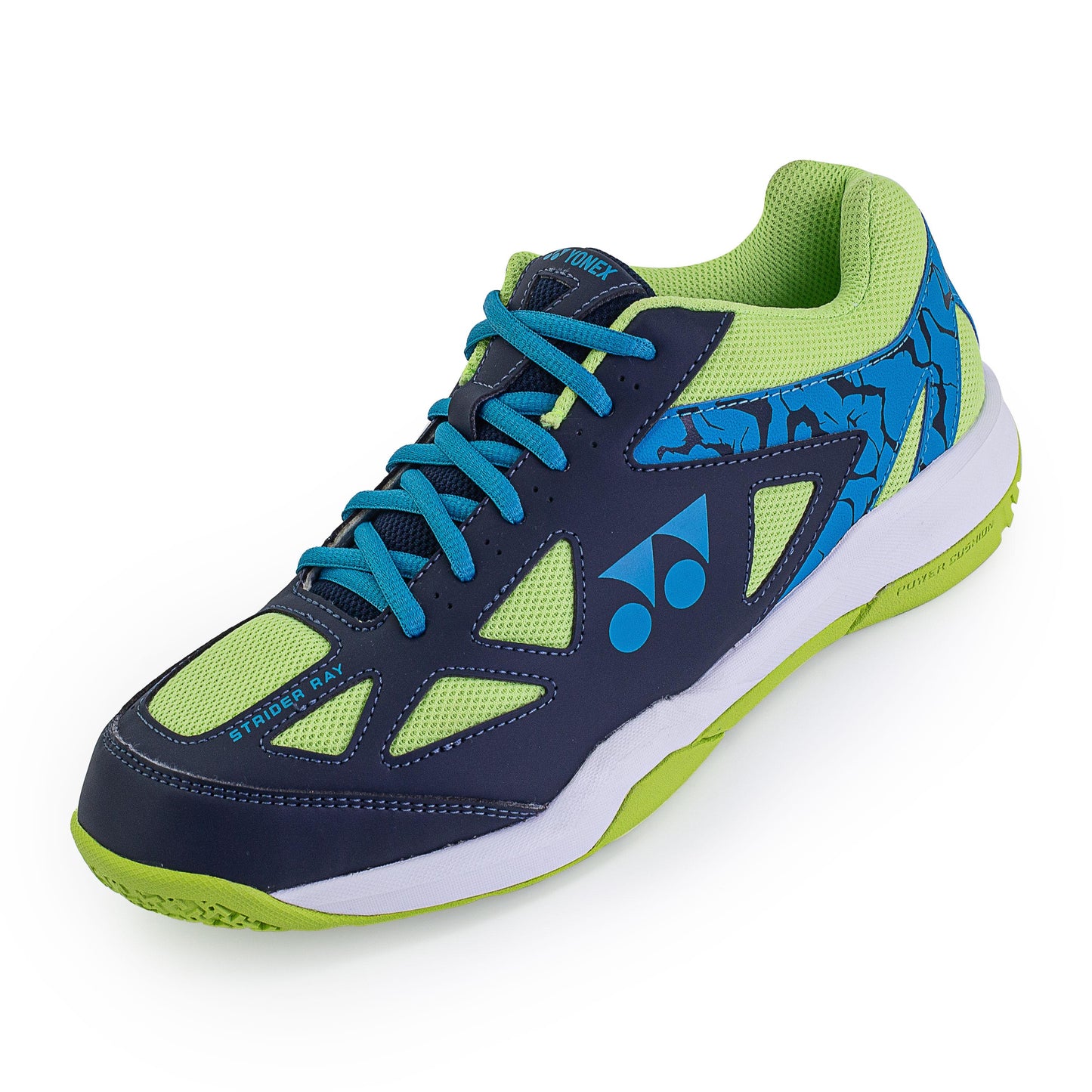 YONEX MENS BTON SHOES PC STRIDER RAY # SHBSR1EX NAVY/CITRUS