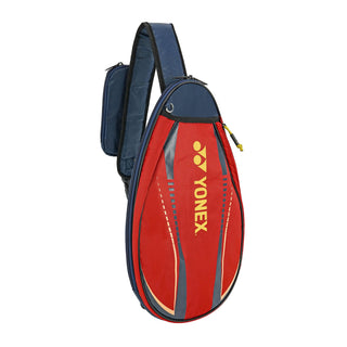 YONEX CLUB SLING BAG # PC3-Q014-23439D-SR BLUE/RED