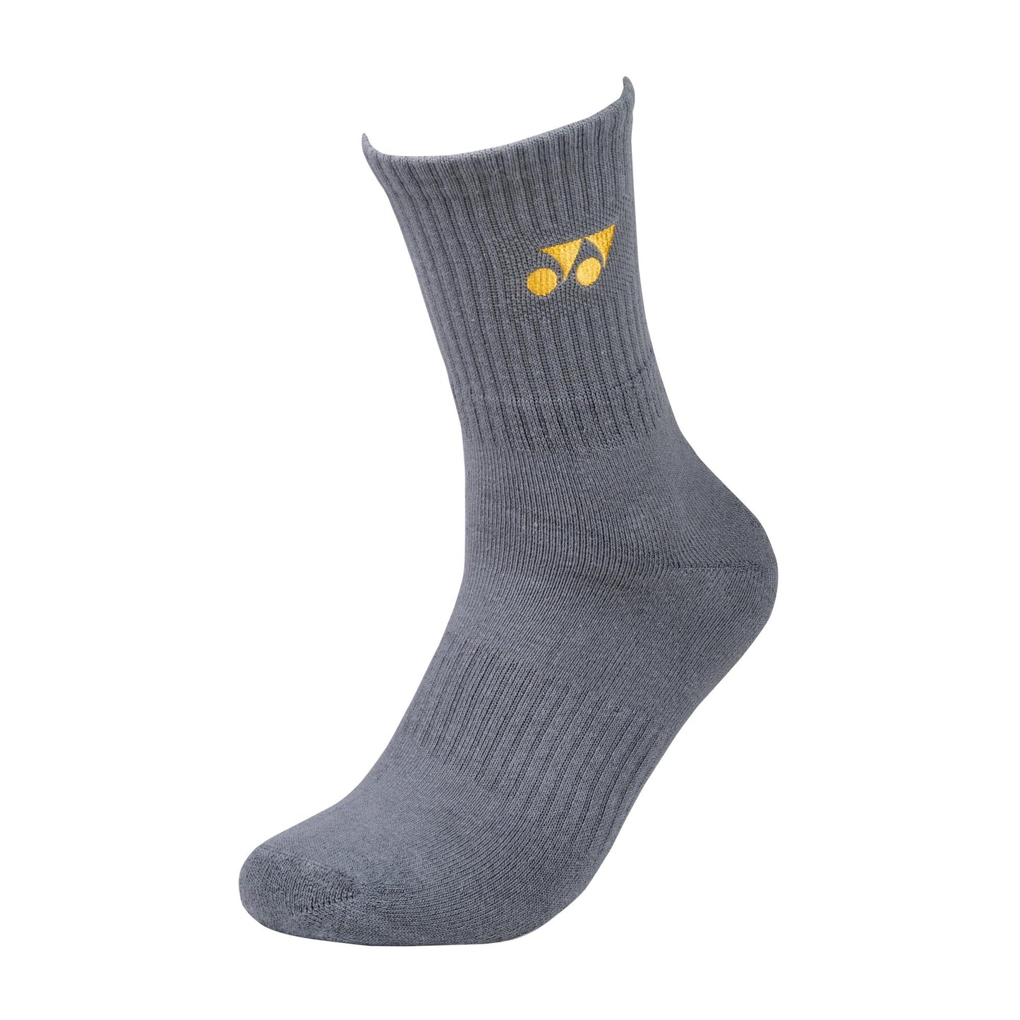 YONEX MEN'S SOCKS  # SSM-1855-MP6-SR BLACK/YELLOW 1IN1