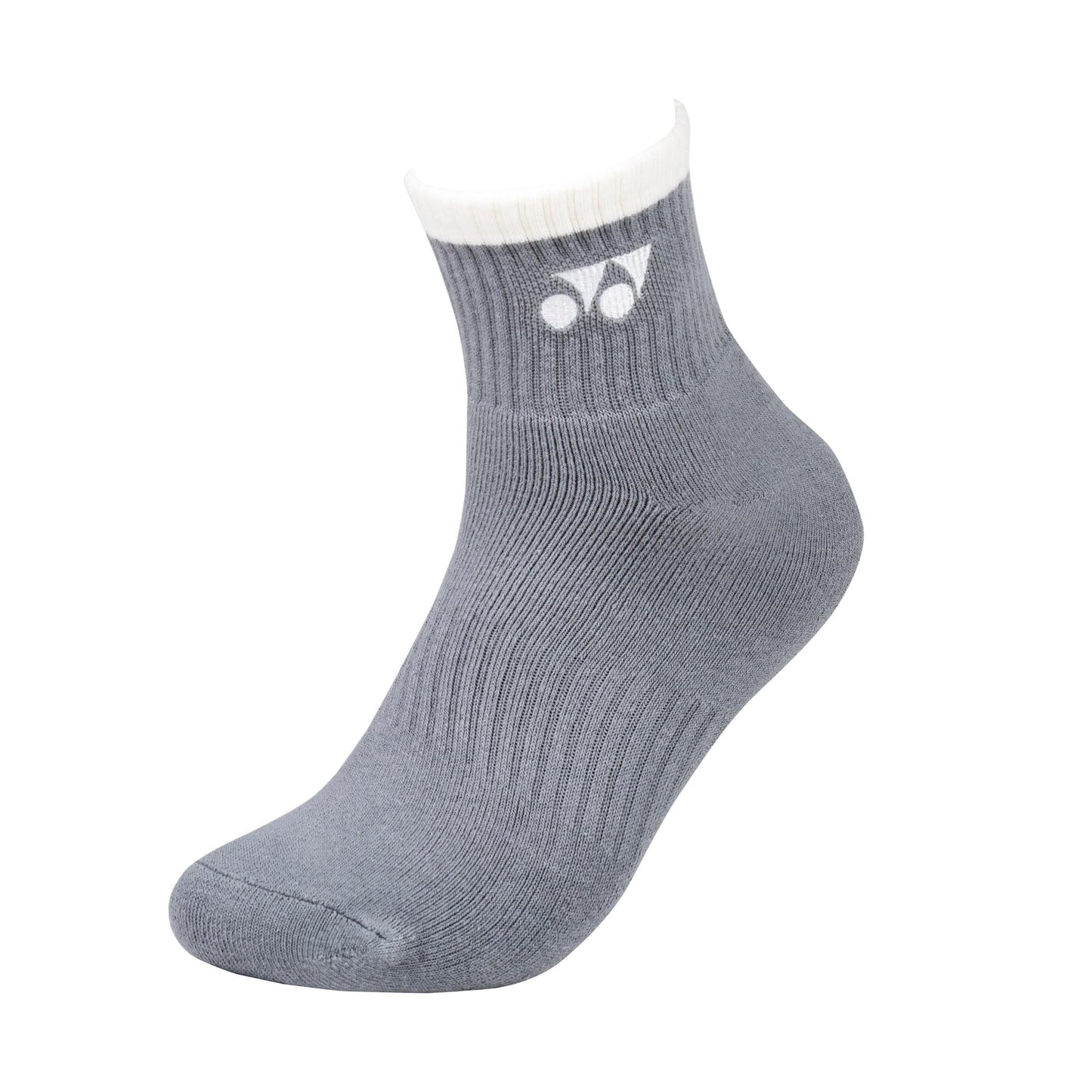 YONEX MEN'S SOCKS  # SSM-1284-MP6-S "BELLWETHER BLUE
GRAY" 1