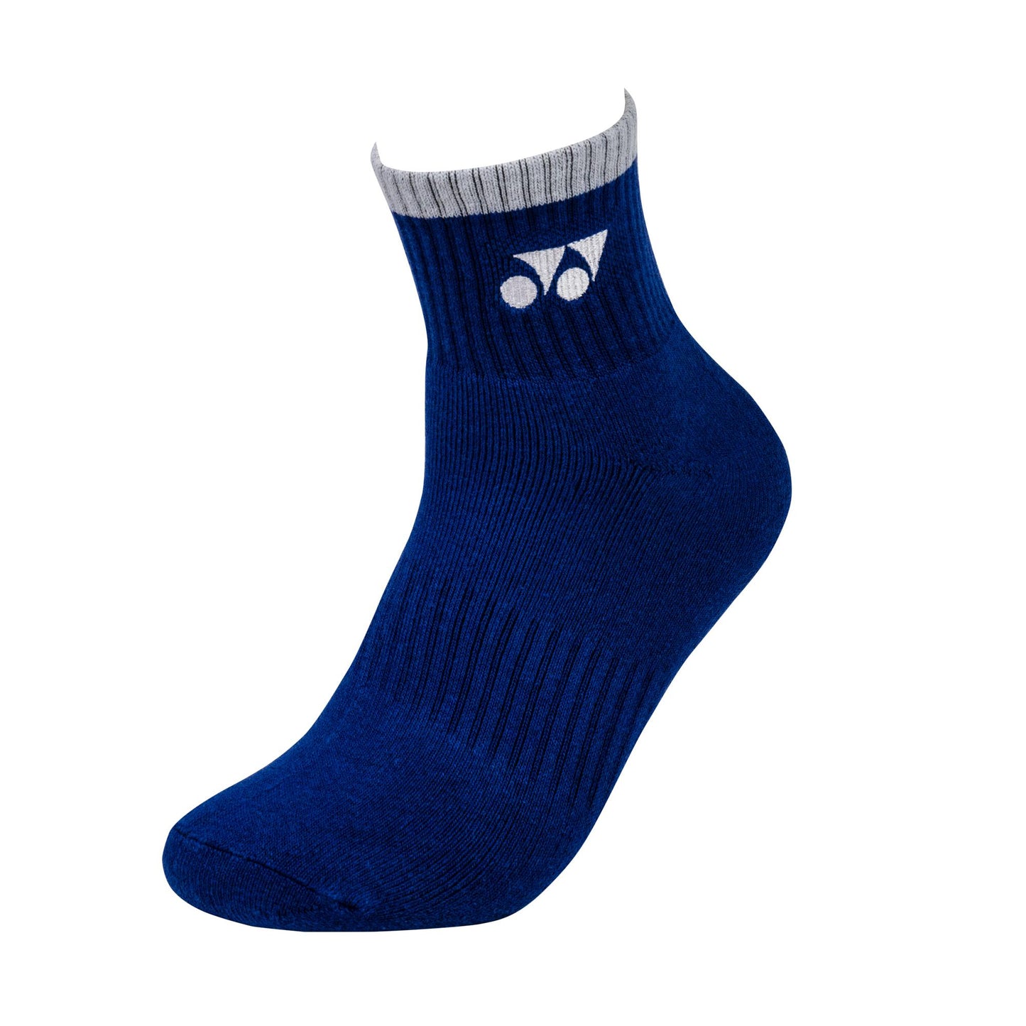YONEX MEN'S SOCKS  # SSM-1284-MP6-S "BELLWETHER BLUE
GRAY" 1