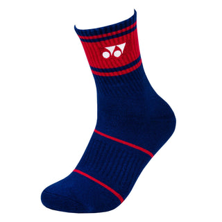 YONEX MEN'S SOCKS  # SSM-1882-MP6-S BLACK/YELLOW 1IN1