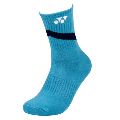 YONEX MEN'S SOCKS  # SSM-1883-MP6-S "BELLWETHER BLUE
GRAY" 1