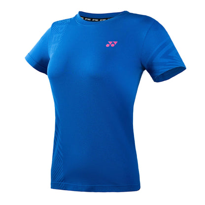 YONEX TEXTILE ROUND NECK JUNIOR #  RJ-Z012-2573-ACT33-S JET