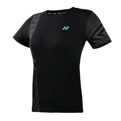 YONEX TEXTILE ROUND NECK LADIES #  RL-Z012-2573-ACT33-S JET