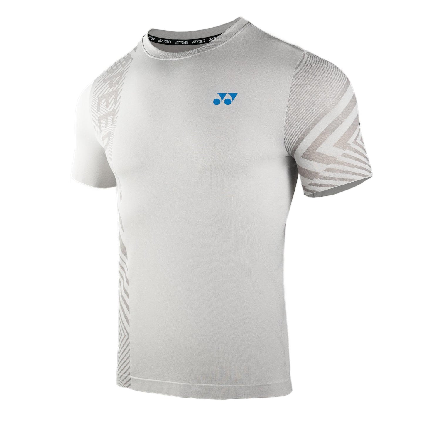 YONEX TEXTILE ROUND NECK MEN #  RM-Z012-2584-ACT33-S JET BLA