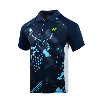 YONEX TEXTILE POLO JUNIOR #  PJ-S092-2548-ACT33-S JET BLACK