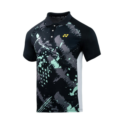 YONEX TEXTILE POLO MEN #  PM-S092-2548-ACT33-S JET BLACK 2XL